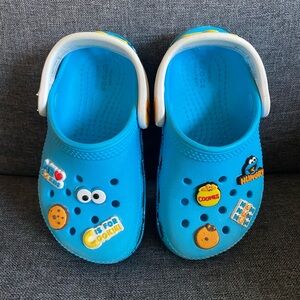 Crocs Cookie Monster Sesame Street Size 7